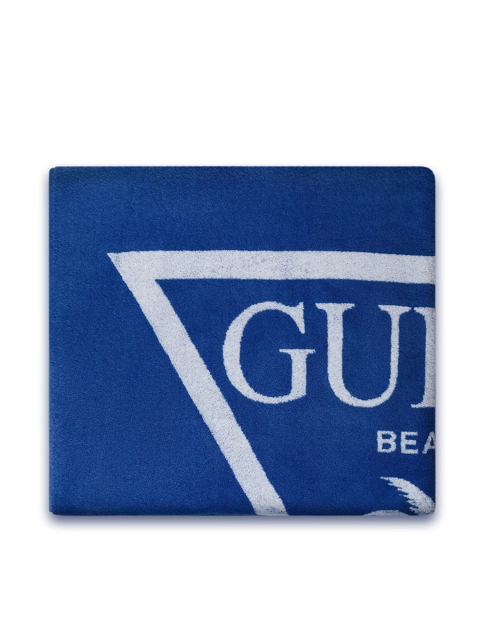 Guess Jacq Palm Trıangle Logo Towel Kadın Mavi Havlu E5GZ14SG00P-G7M1