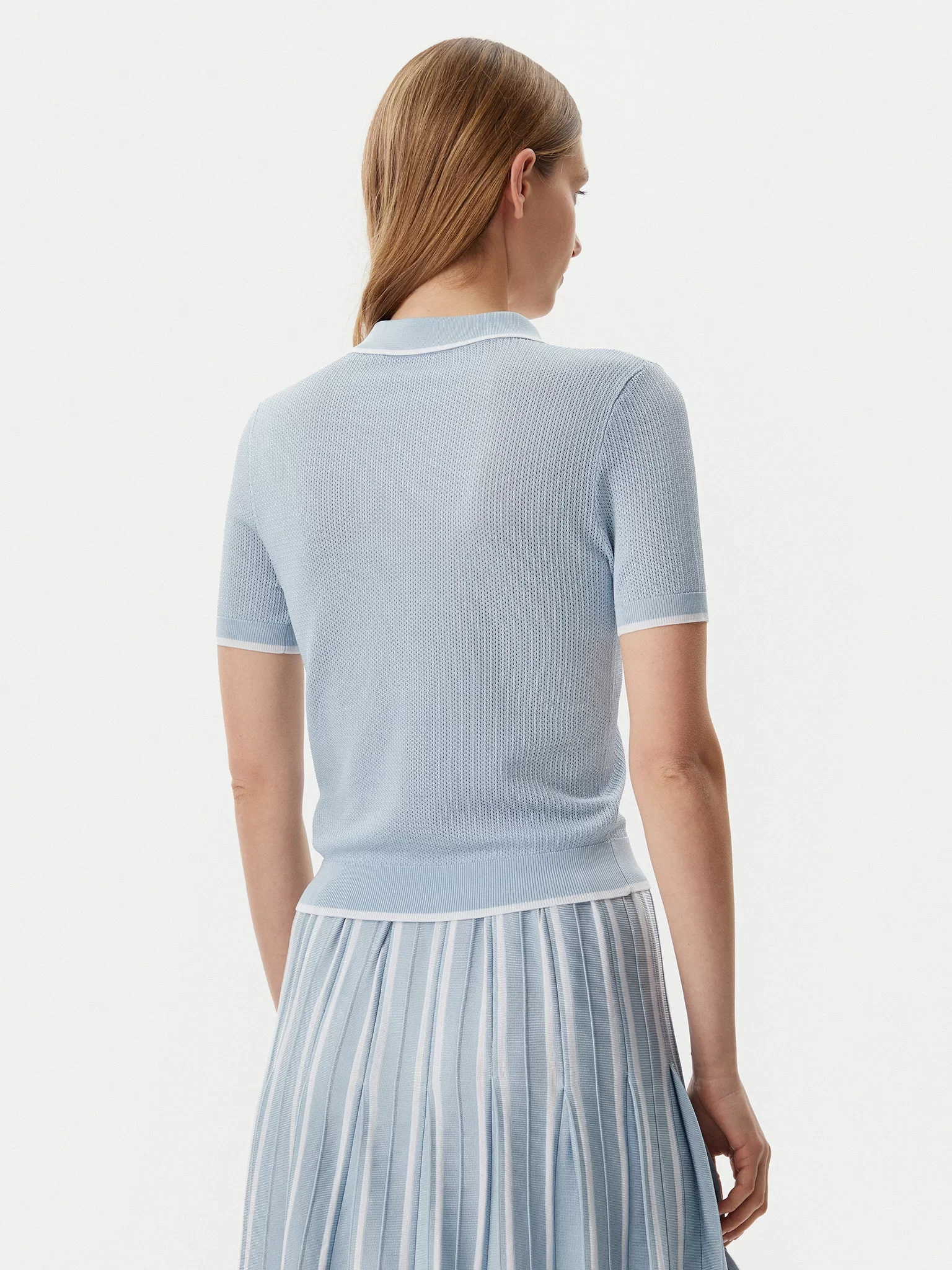 Guess Polo Sweater Kadın Mavi T-Shirt V5GP00Z3D60-G7O3