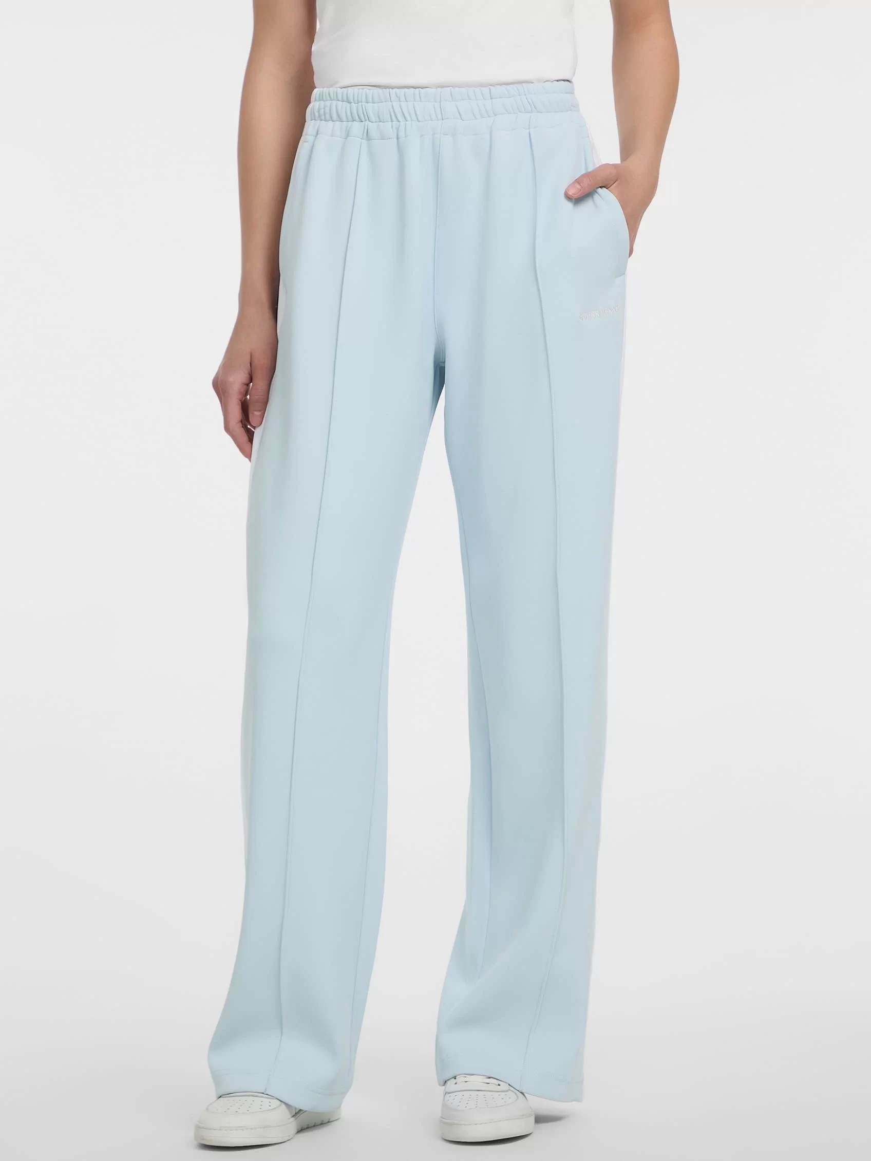 Guess jeans Gj Trıcot Track Pant Kadın Mavi Eşofman Altı W5GB43KB212-G7O7