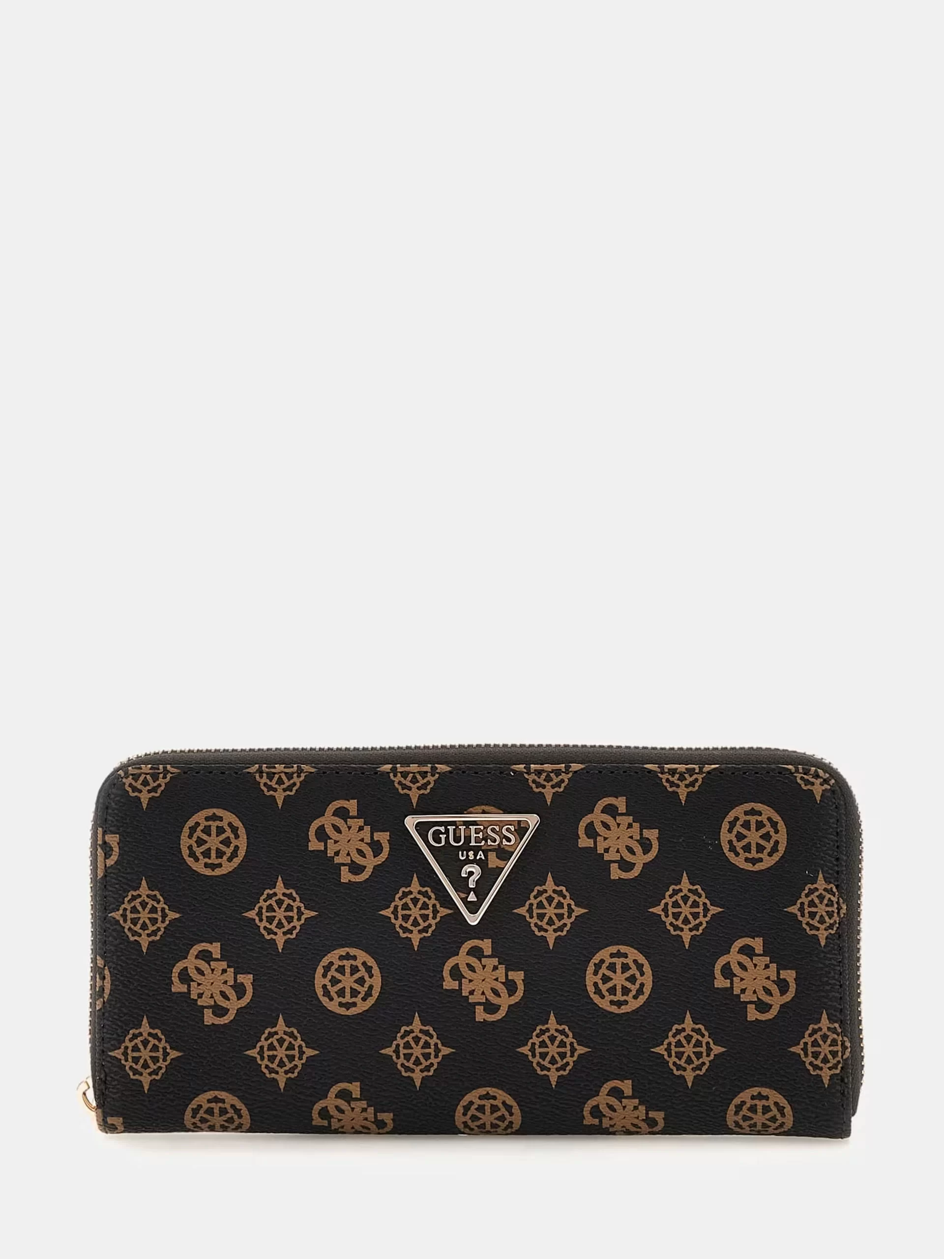 Guess Laurel Slg Large Zıp Around Kadın Kahverengi Cüzdan SWPG8500146-MLO