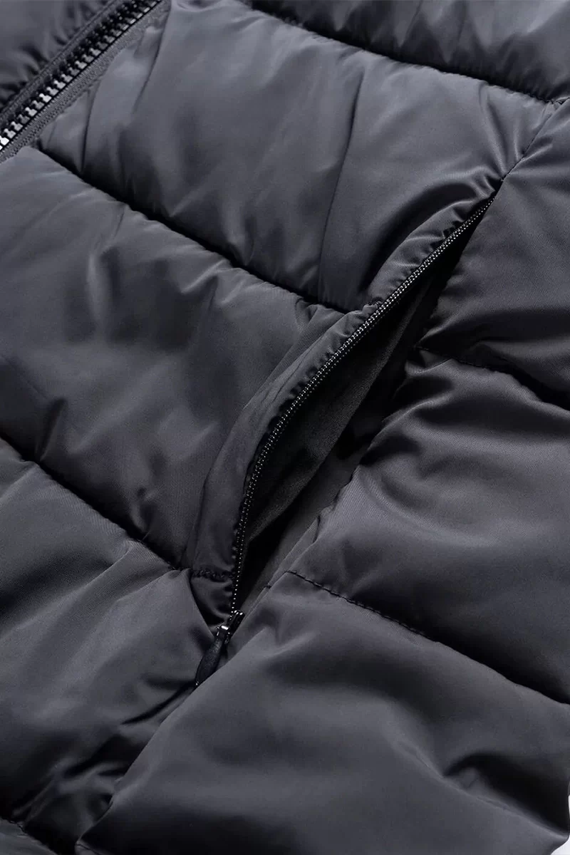 Guess New Aleta Long Puffer Jacket Kadın Siyah Mont V4YL05WF3X0-JBLK