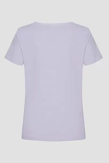Guess Brıana Ss T-Shırt Kadın Mor T-Shirt V3BI11J1314-G4I5