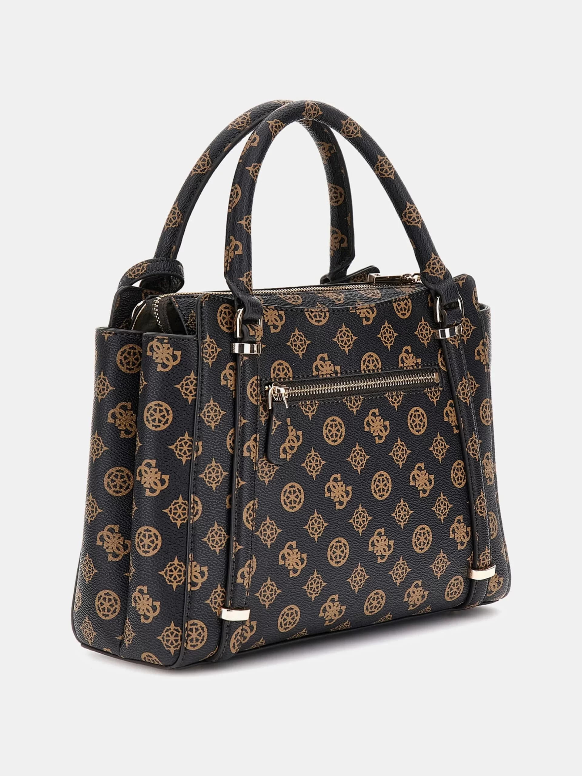 Guess Eco Erıca 2 Comp Satchel Kadın Kahverengi El Çantası HWEPG951006-MLO