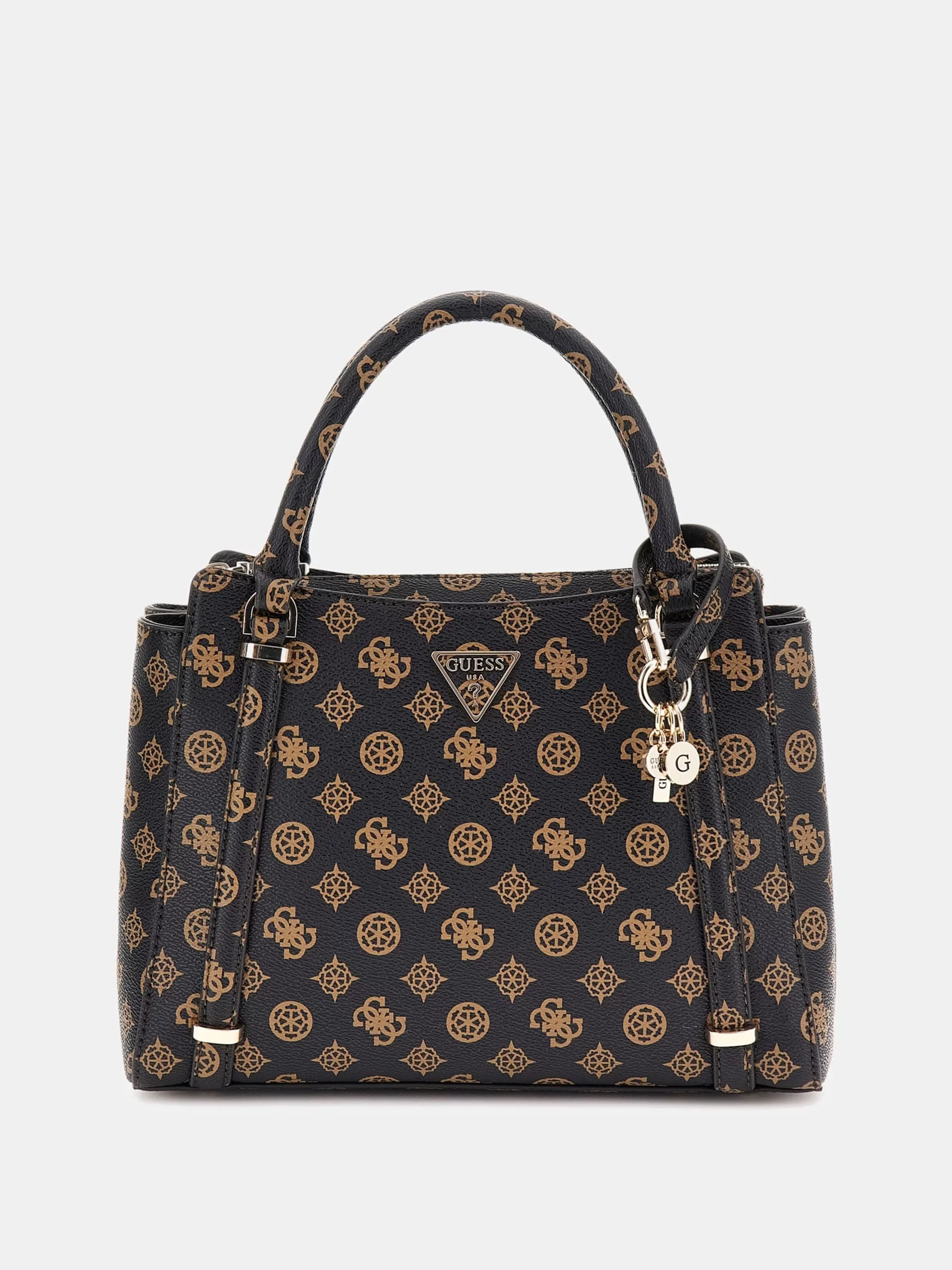 Guess Eco Erıca 2 Comp Satchel Kadın Kahverengi El Çantası HWEPG951006-MLO