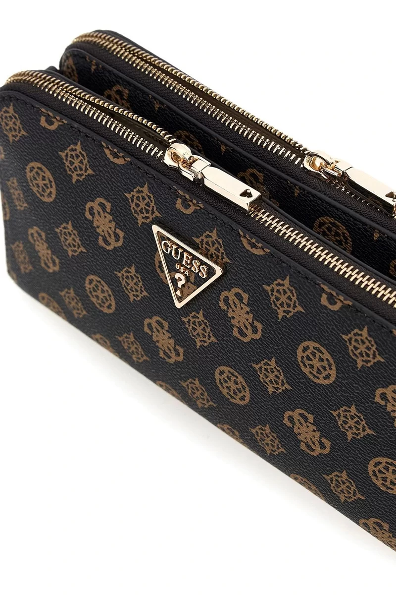 Guess Eco Erıca Status Crossbody Kadın Kahverengi Çapraz Çanta HWEPG951012-MLO