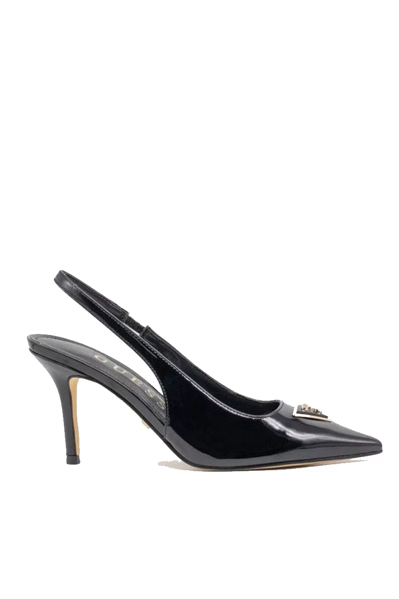 Guess Nassır Kadın Siyah Topuklu Ayakkabı FLJNASPAF05-BLACK
