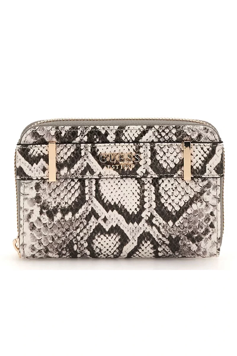 Guess Anadela Slg Medıum Zıp Around Kadın Kahverengi Cüzdan SWKG9633140-NAT