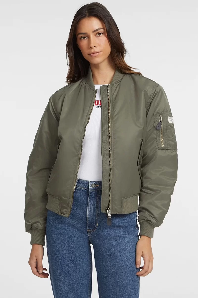 Guess jeans Gj Bomber Jkt Kadın Haki Ceket W4YL01WG932-G8EV