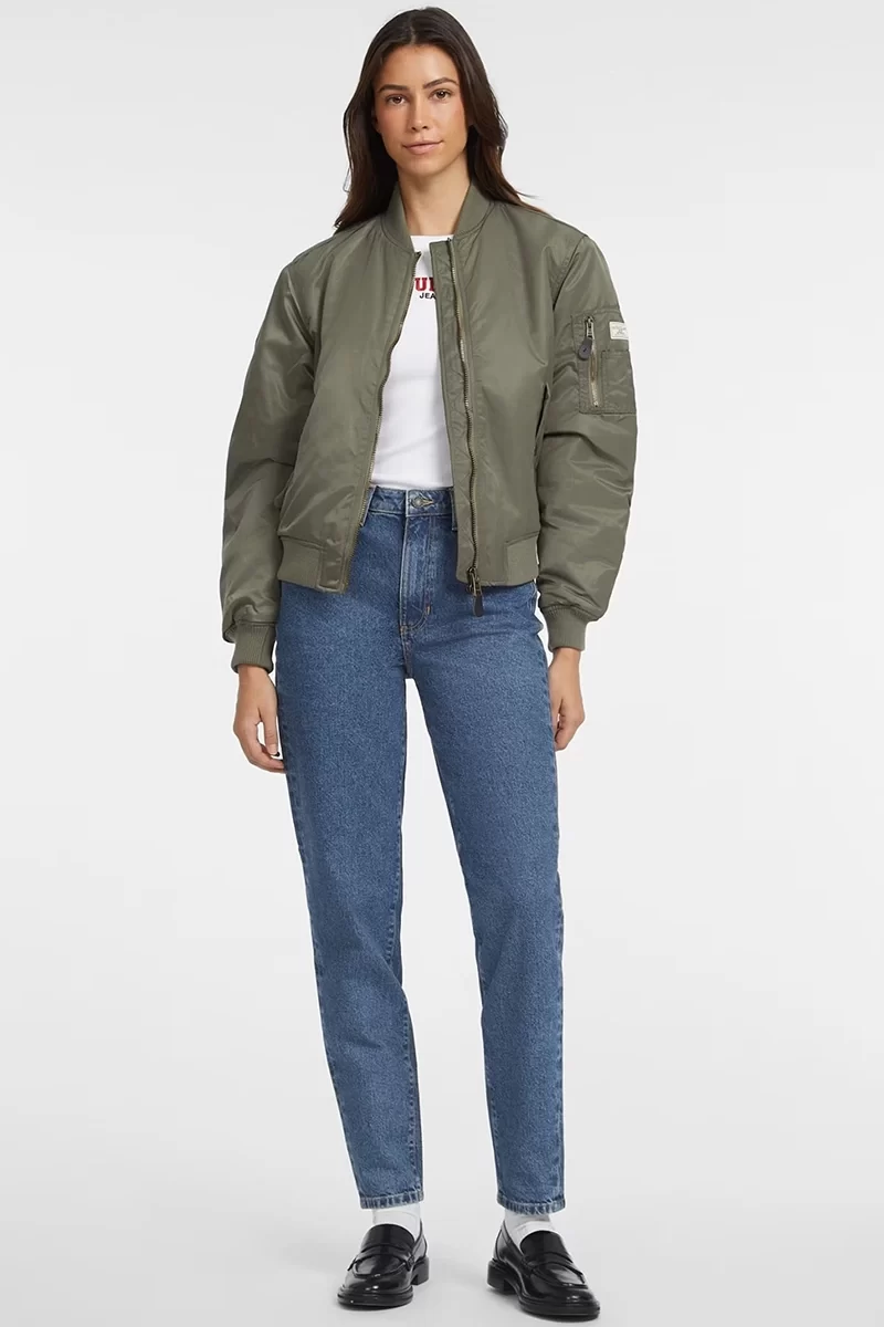 Guess jeans Gj Bomber Jkt Kadın Haki Ceket W4YL01WG932-G8EV