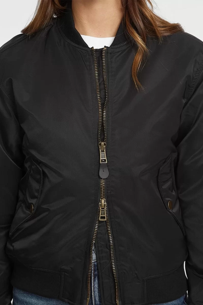 Guess jeans Gj Bomber Jkt Kadın Siyah Ceket W4YL01WG932-JBLK