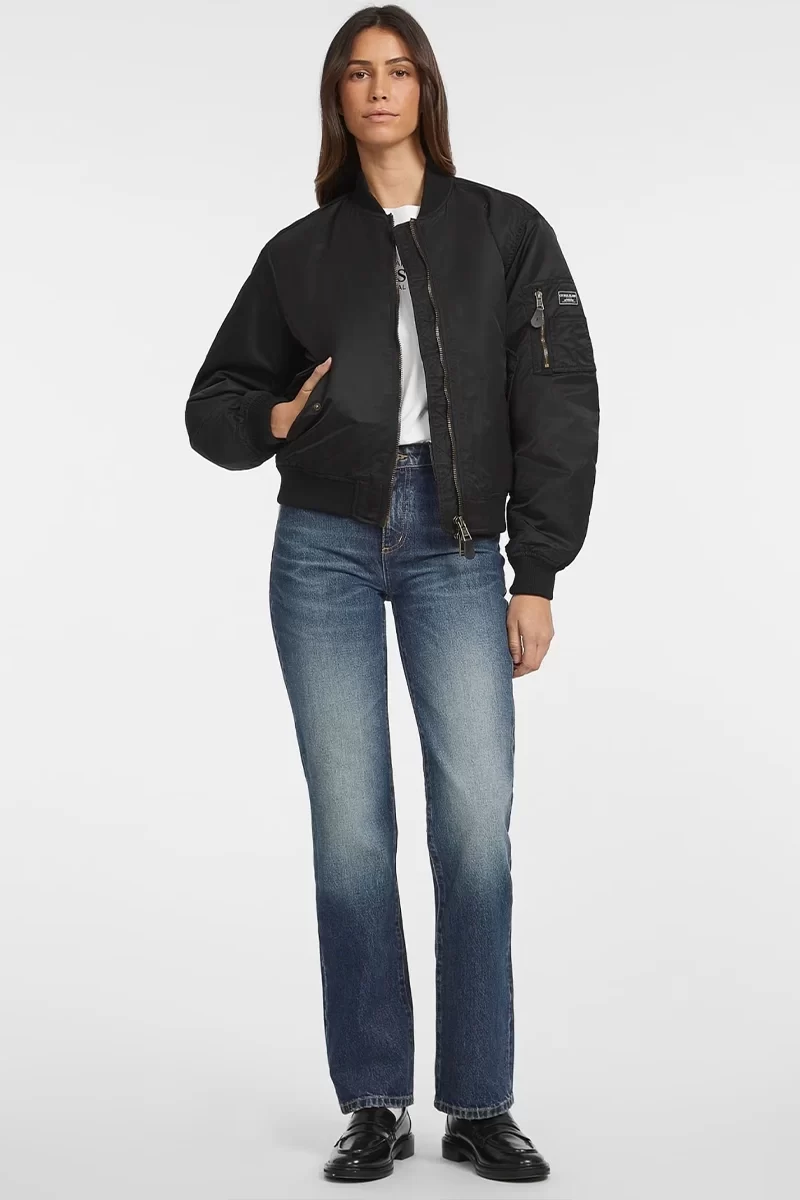 Guess jeans Gj Bomber Jkt Kadın Siyah Ceket W4YL01WG932-JBLK
