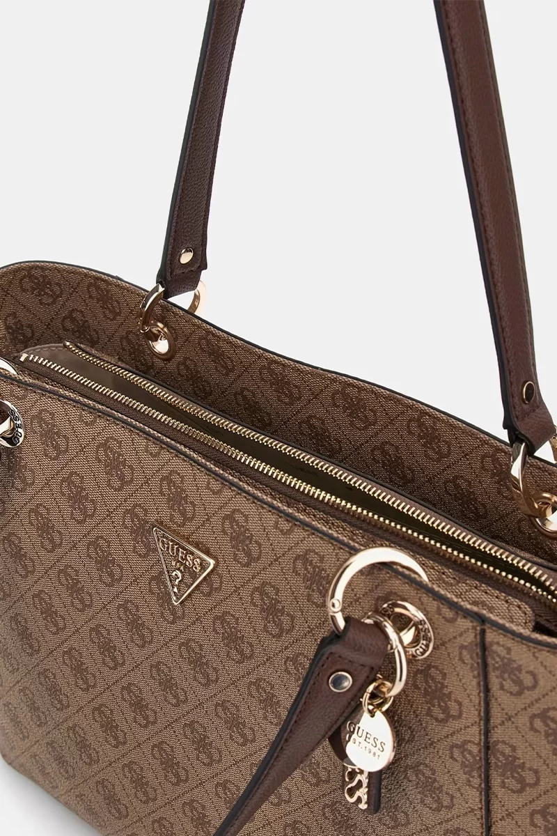 Guess Noelle Tote Kadın Kahverengi El Çantası HWBG7879250-LGW