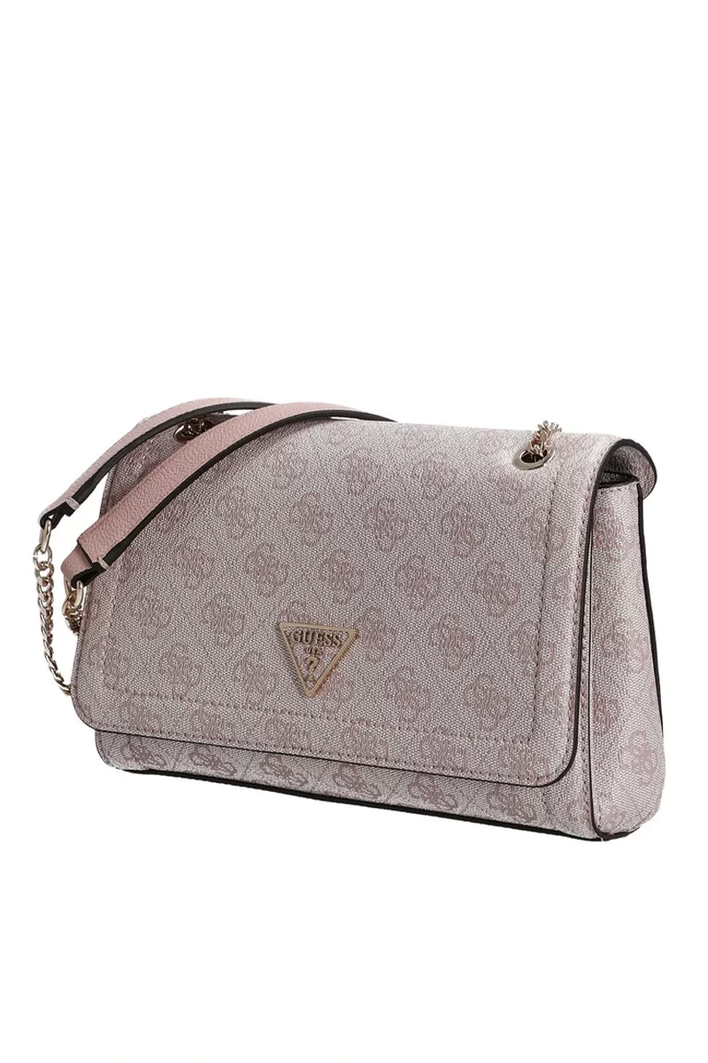 Guess Noelle Convertıble Xbody Flap Kadın Pembe Çapraz Çanta HWBG7879210-OCL