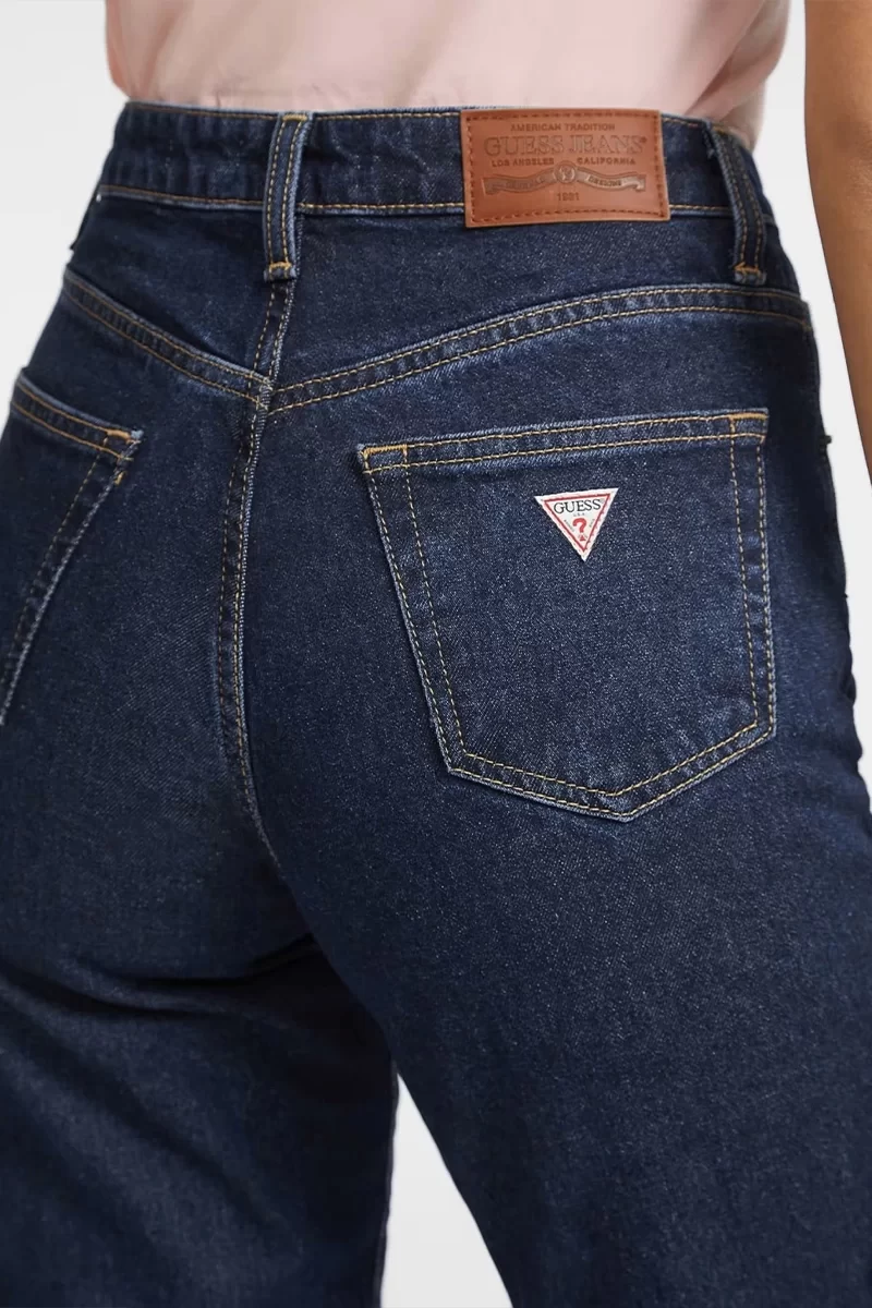 Guess jeans Gj G06 Mom Kadın Mavi Jeans W4YA0DD5CC2-D4RW