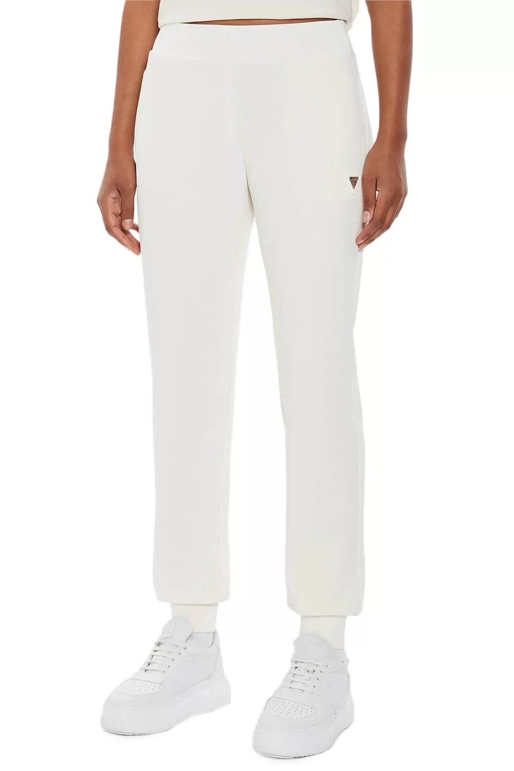 Guess Olympe Long Pants Kadın Beyaz Eşofman Altı V4YB08KCAY2-G6K5