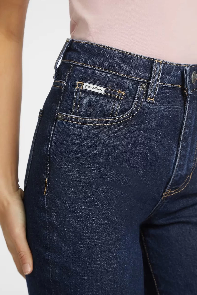 Guess jeans Gj G06 Mom Kadın Mavi Jeans W4YA0DD5CC2-D4RW