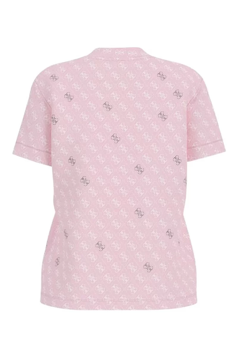 Guess Chrysanta Cn T-Shırt Kadın Pembe T-Shirt V5GI16I3Z14-P6FF