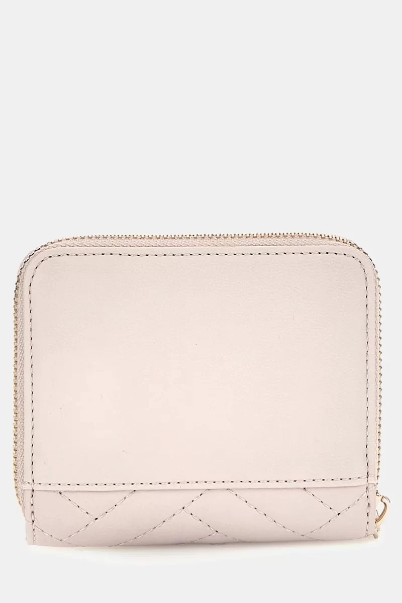 Guess Annıng Slg Small Zıp Around Kadın Krem Cüzdan SWQG9508137-STO