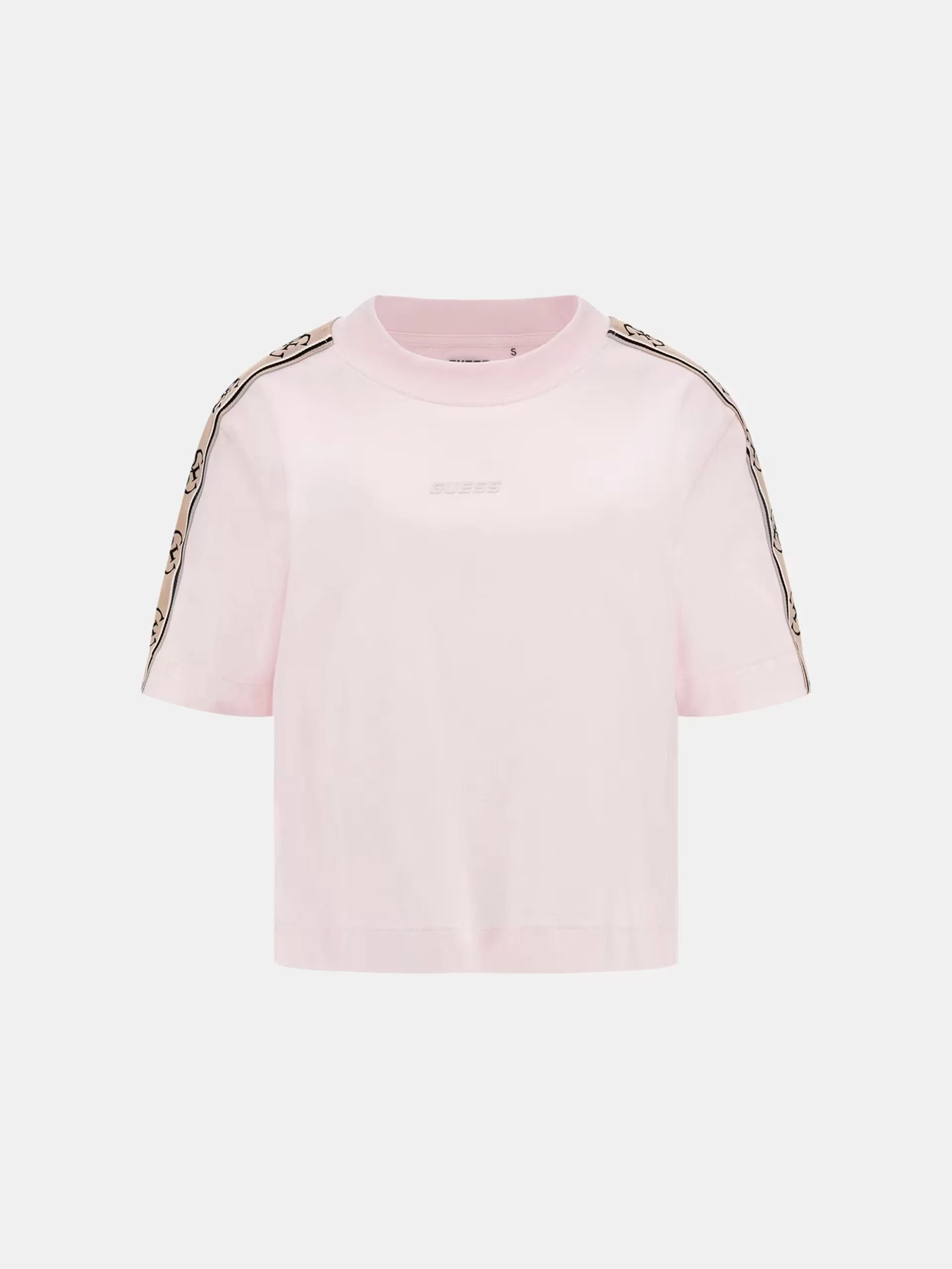 Guess Brıtney Crop Tee Kadın Pembe T-Shirt V3RI08I3Z14-G644