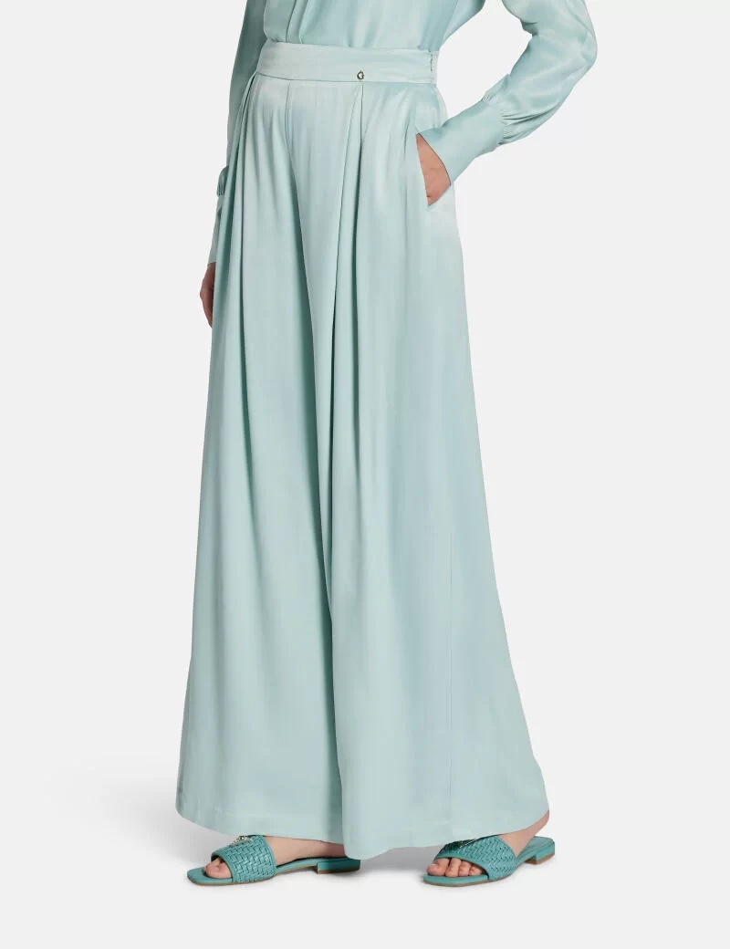 Guess Claıre Flare Pant Kadın Yeşil Pantolon W5PB57WHHB0-G7R6