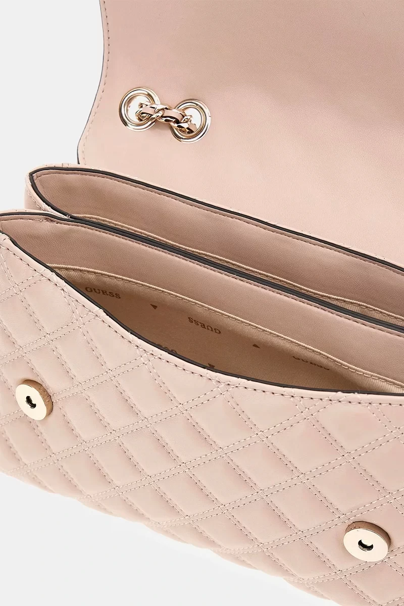 Guess Kadın Pembe Giully İki Bölmeli Dönüştürülebilir Flap Ç