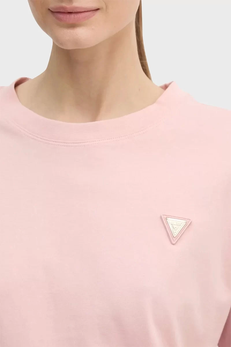 Guess Colette Boxy T-Shırt Kadın Pembe T-Shirt V4BI21I3Z14-G66B