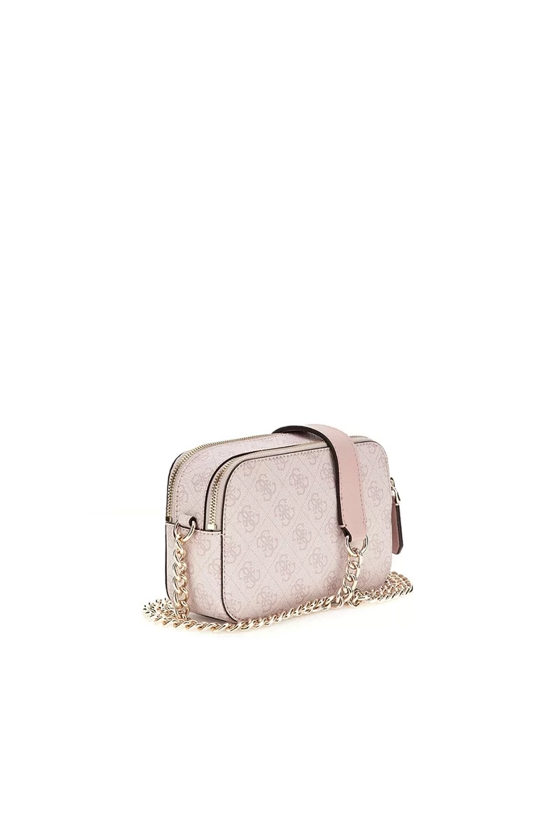 Guess Noelle Crossbody Camera Kadın Pembe Çapraz Çanta HWBG7879140-OCL