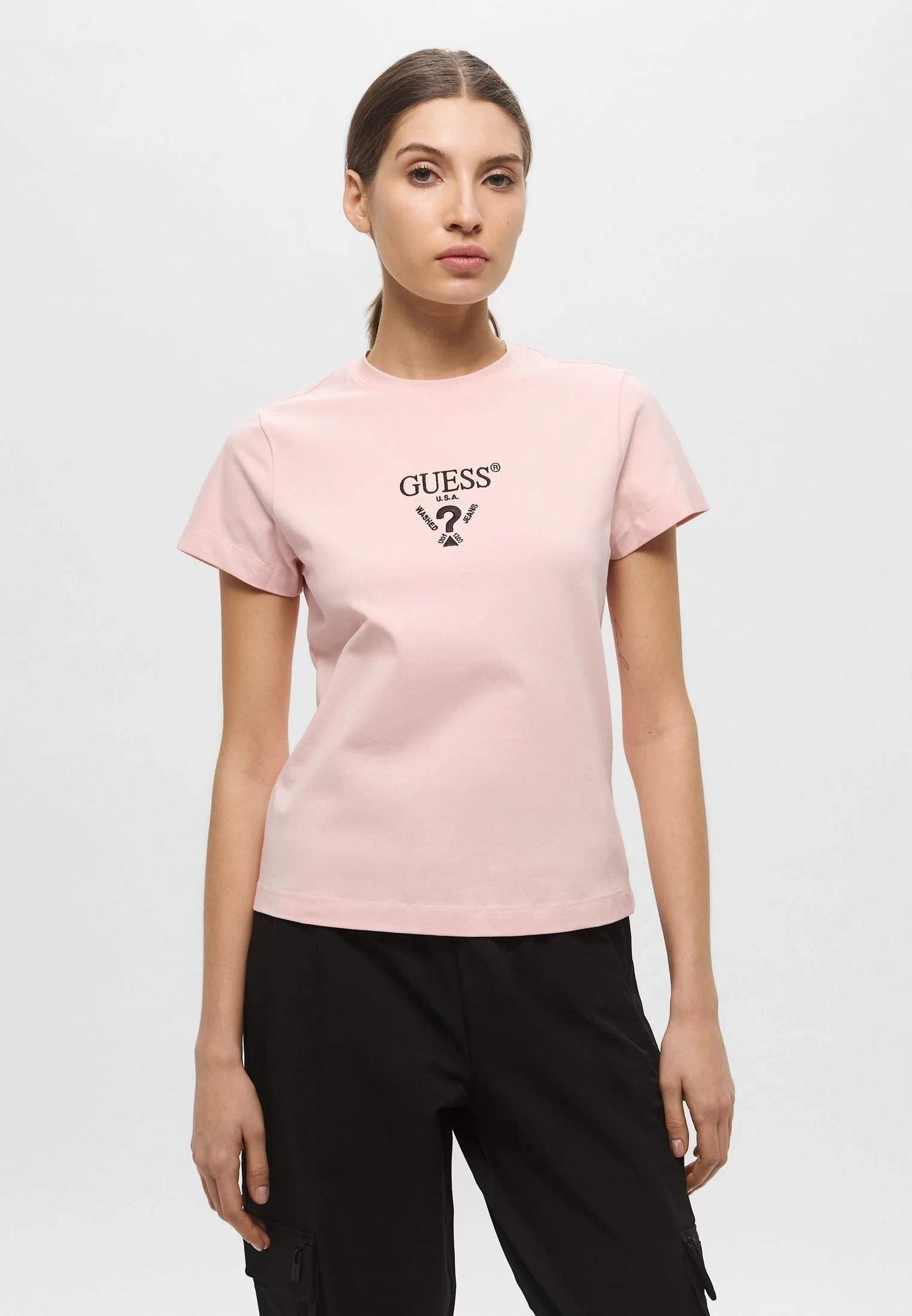 Guess Colette Ss Tee Kadın Pembe T-Shirt V4YI21KCDH1-G66B