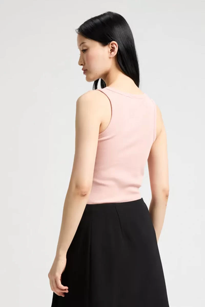Guess Colette Rıb Tank Kadın Pembe Atlet V4YP06K8RT2-G6M1