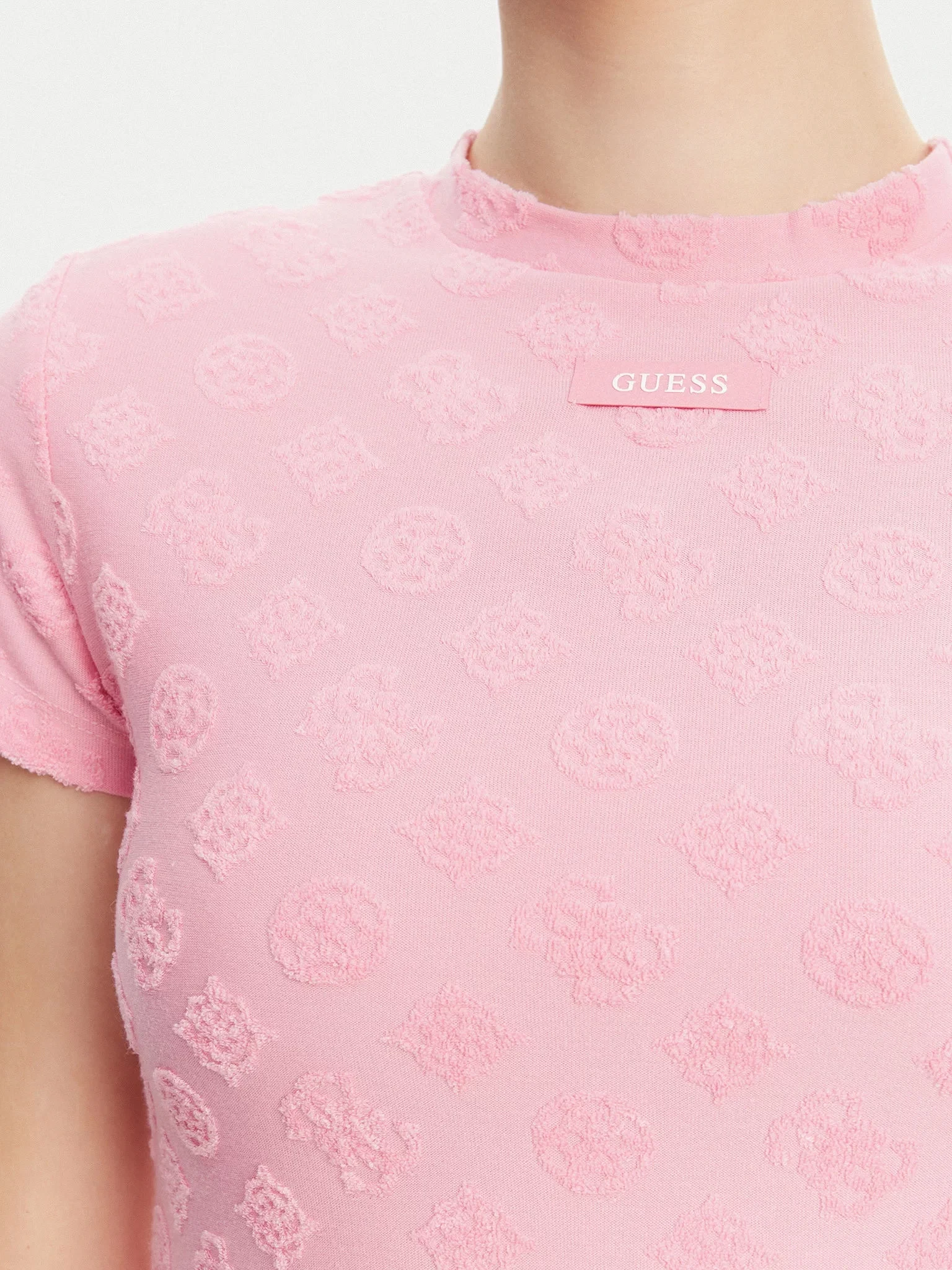 Guess Peony Jacquard Dress Kadın Çok Renkli Elbise V5GK07KCT02-F6EV