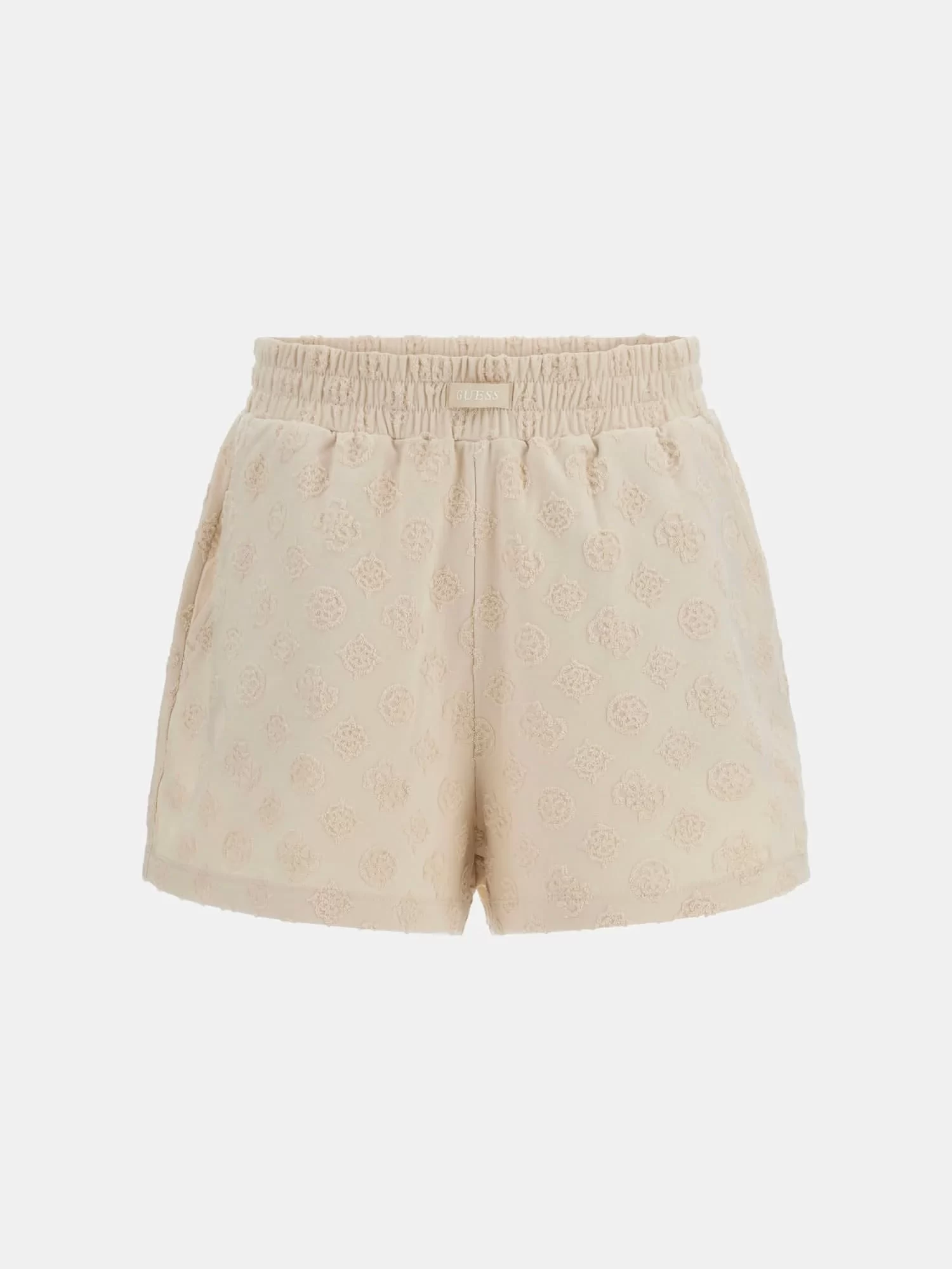 Guess Peony Jacquard Short Kadın Ekru Şort V5GD16KCT02-F27G