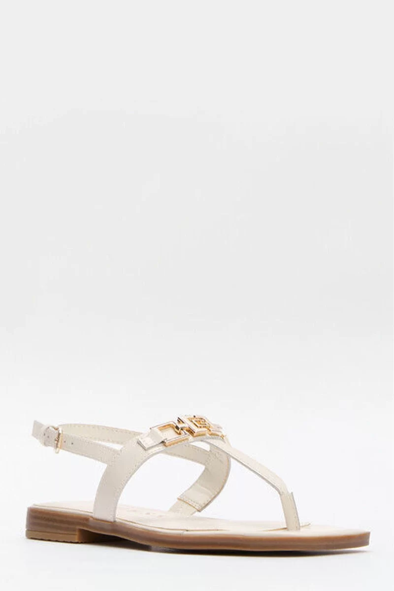 Guess Realıty Kadın Krem Sandalet FLJRELLEA21-CREAM