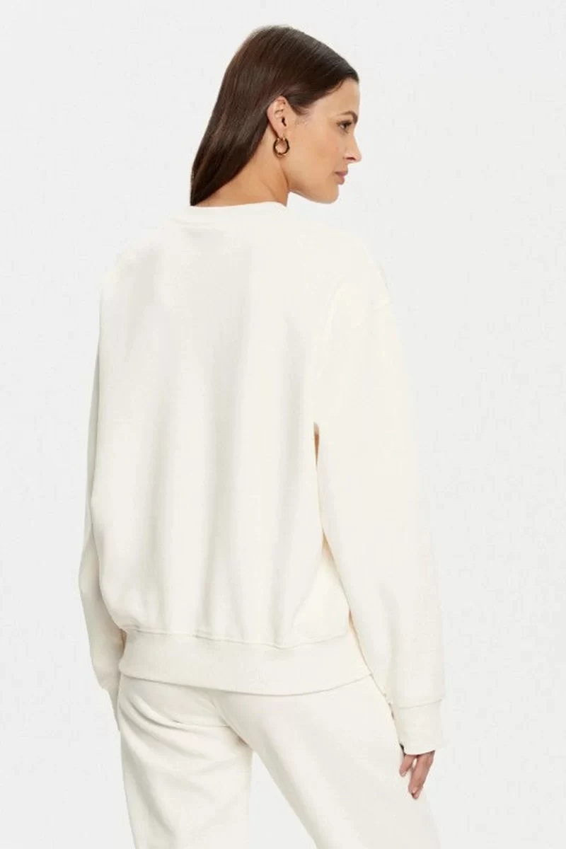 Guess Roberta Cn Sweatshırt Kadın Krem Sweatshirt V5RQ12KC3D2-G6K5