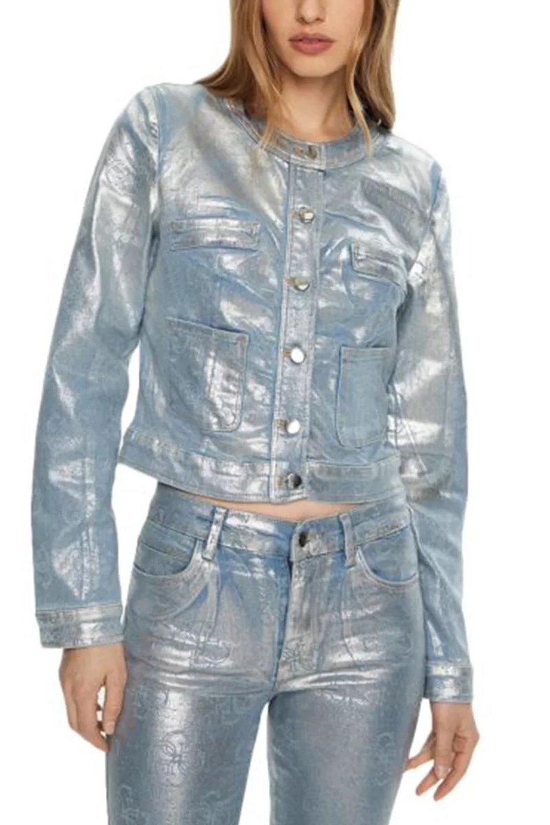 Guess Sammy Jacket Kadın Gri Ceket W5RN11D5JS1-D3GL
