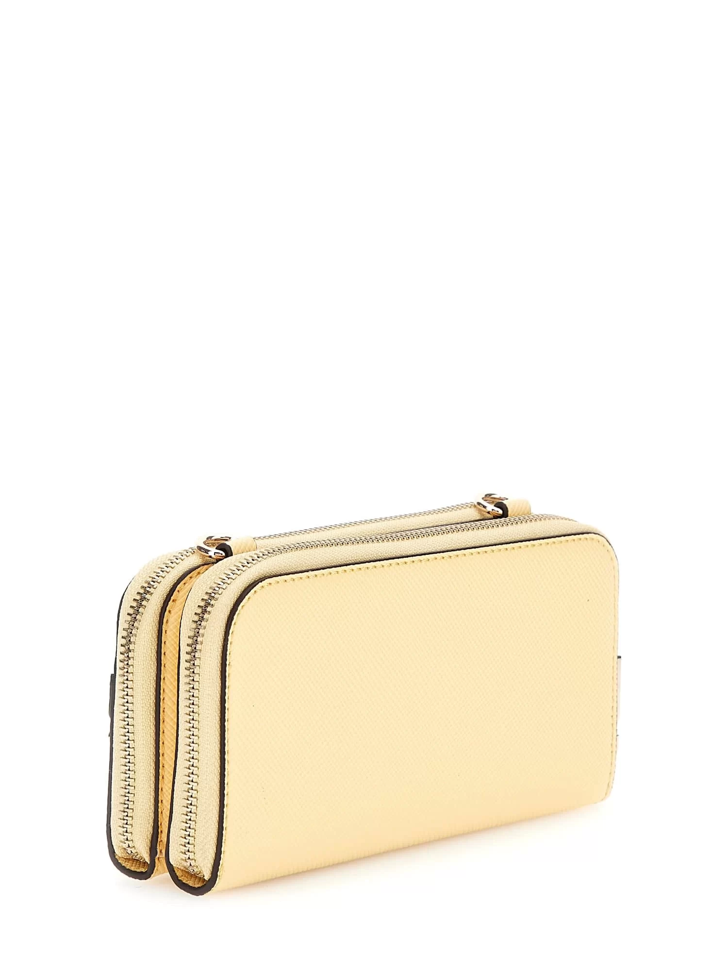 Guess Kadın Sarı Bramina  Çapraz Askılı Organizer Çanta