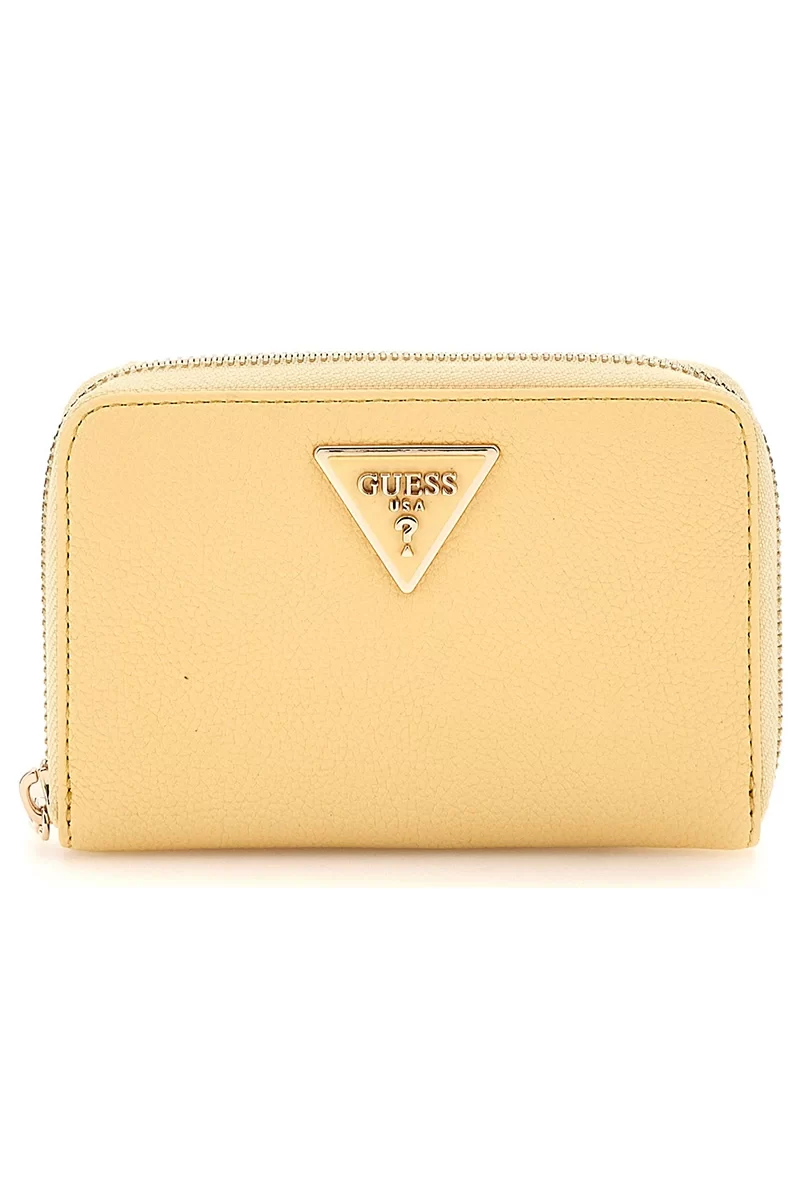 Guess Laurel Slg Medıum Zıp Around Kadın Sarı Cüzdan SWBG8500140-CSL