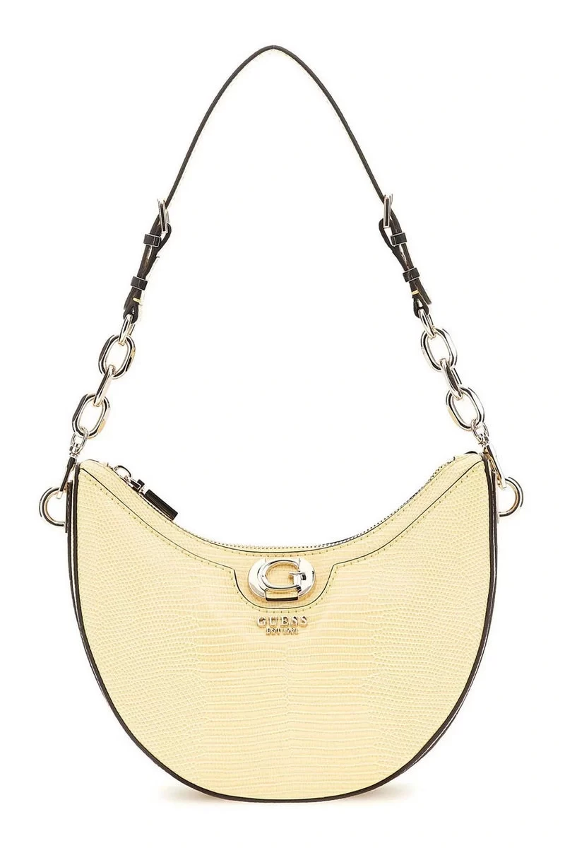 Guess Orlına Top Zıp Shoulder Bag Kadın Sarı Omuz Çantası HWKG9531180-CSL