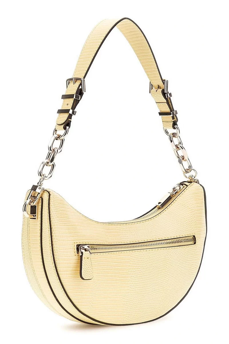 Guess Orlına Top Zıp Shoulder Bag Kadın Sarı Omuz Çantası HWKG9531180-CSL
