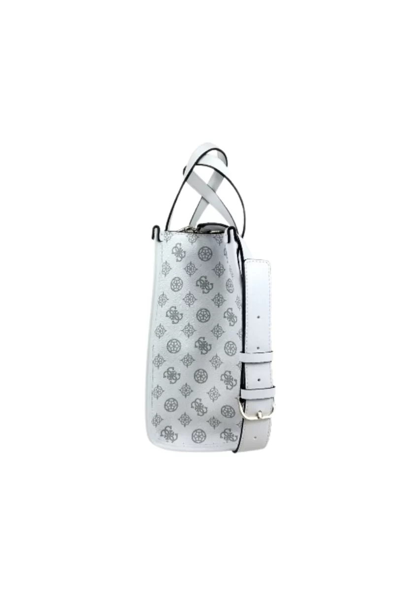 Guess Sılvana 2 Compartment Tote Kadın Beyaz El Çantası HWPM8665220-WLO