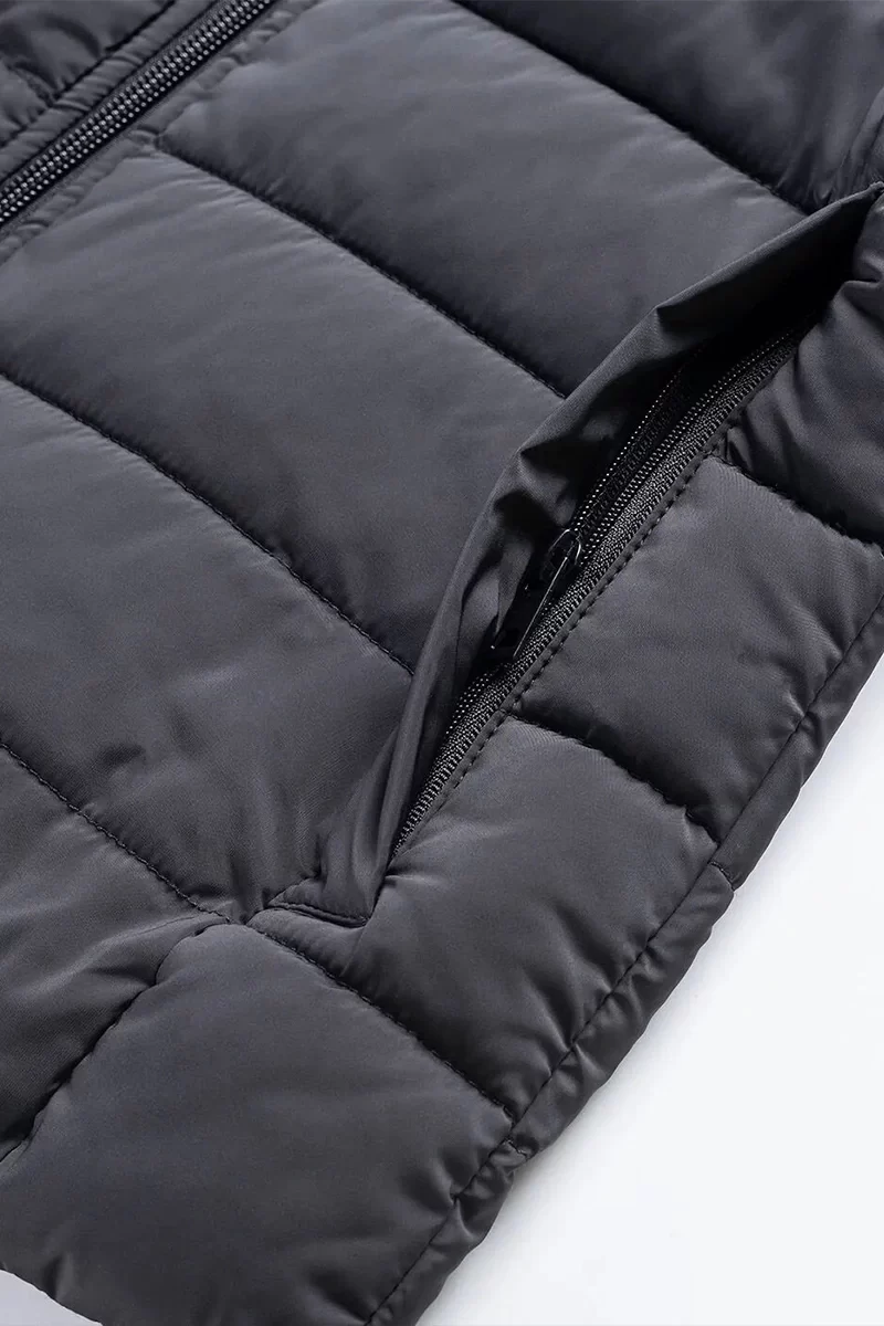 Guess Solıd Heavy Dıann Puffer Jacke Kadın Siyah Mont V4YL04WF3X0-JBLK