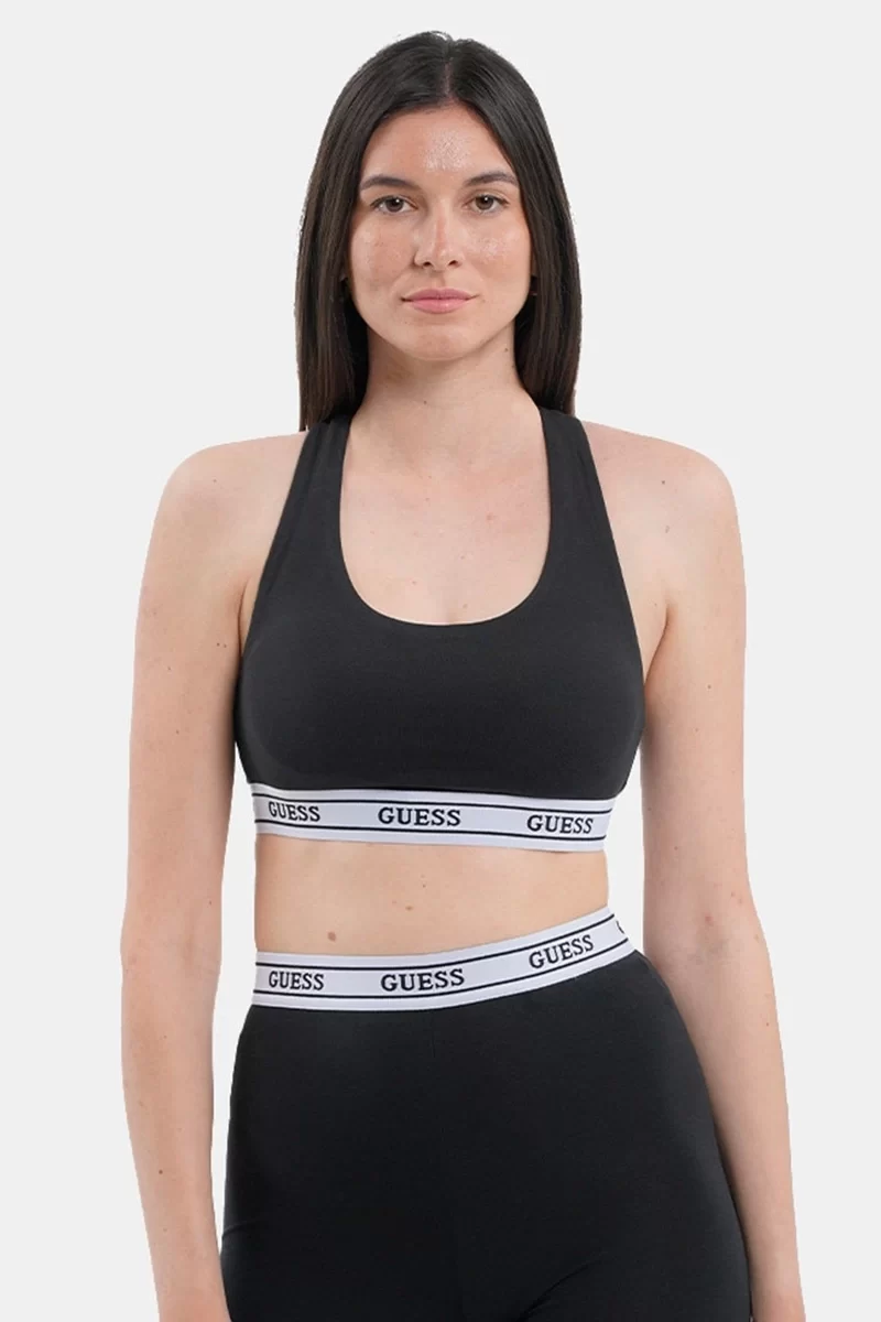 Guess New Alıne Bra Kadın Siyah Bikini V5GP26KCSA2-JBLK