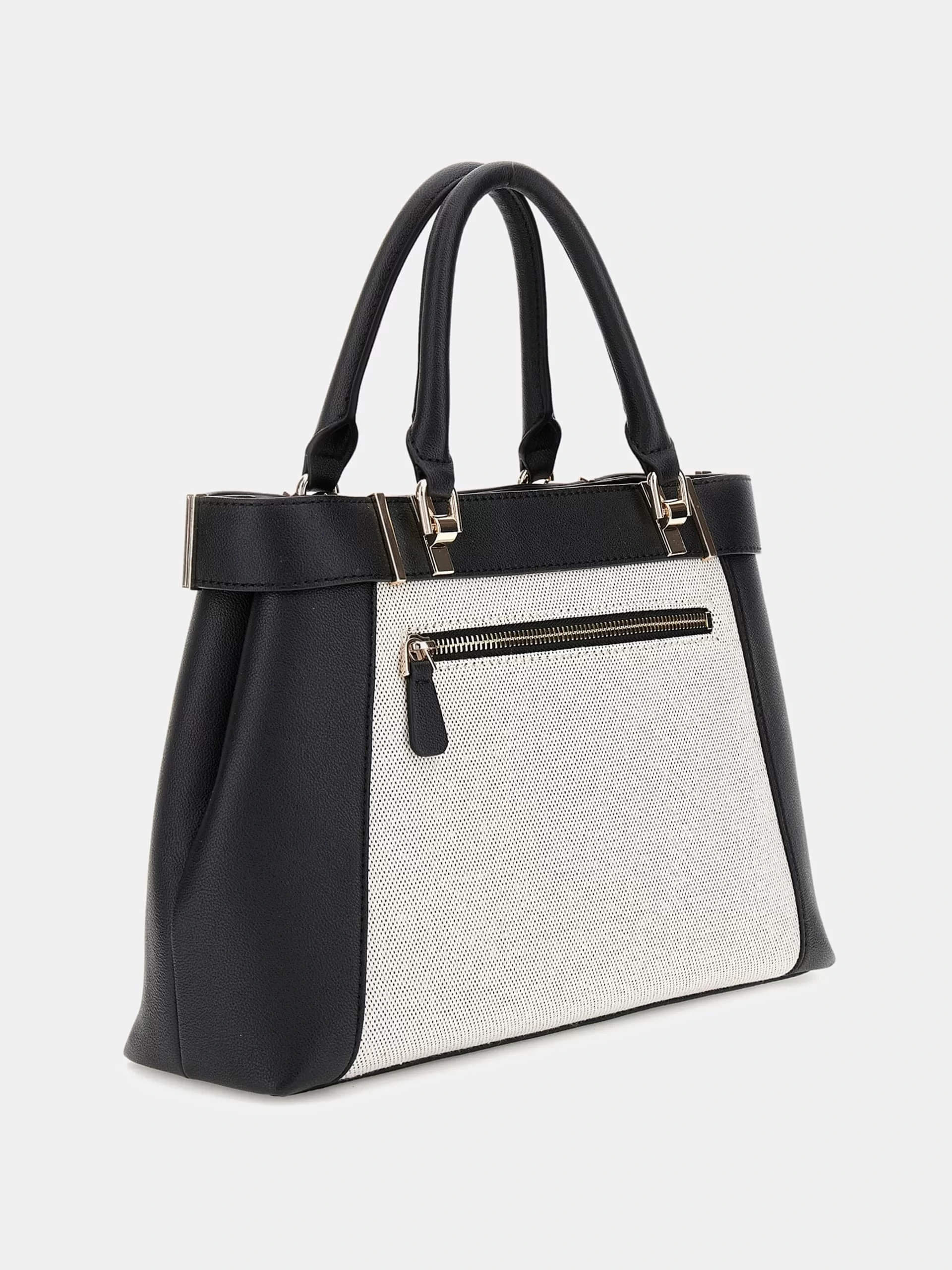 Guess Anadela 3 Comp Satchel Kadın Siyah El Çantası HWAG9633060-NTB