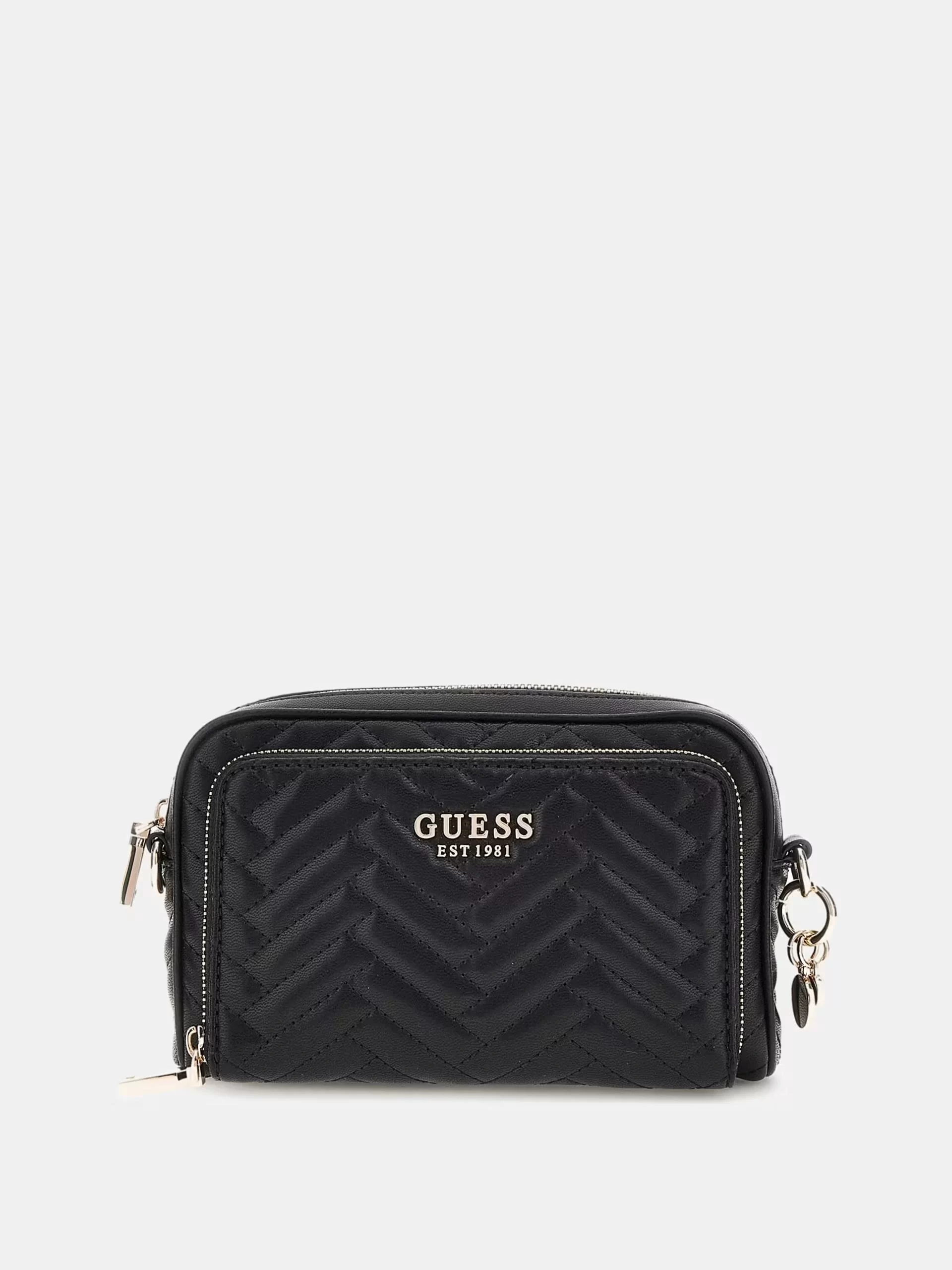 Guess Annıng Camera Crossbody Kadın Siyah Çapraz Çanta HWQG9508140-BLA
