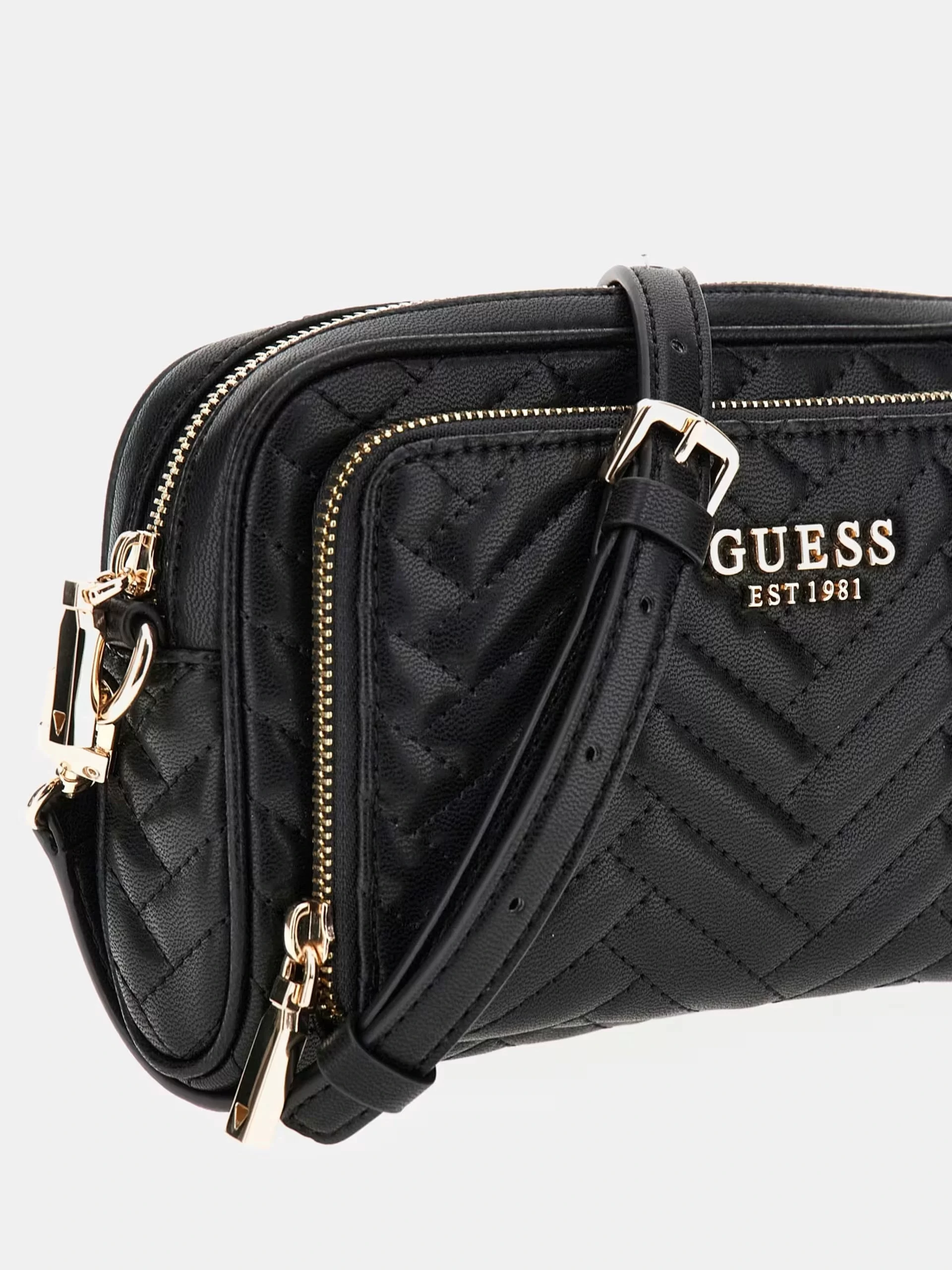 Guess Annıng Camera Crossbody Kadın Siyah Çapraz Çanta HWQG9508140-BLA