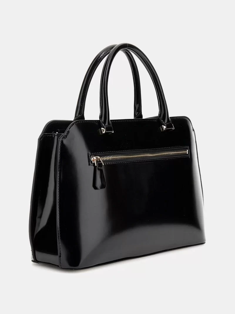 Guess Arnela Gırlfrıend Satchel Kadın Siyah El Çantası HWNG9496060-BLA