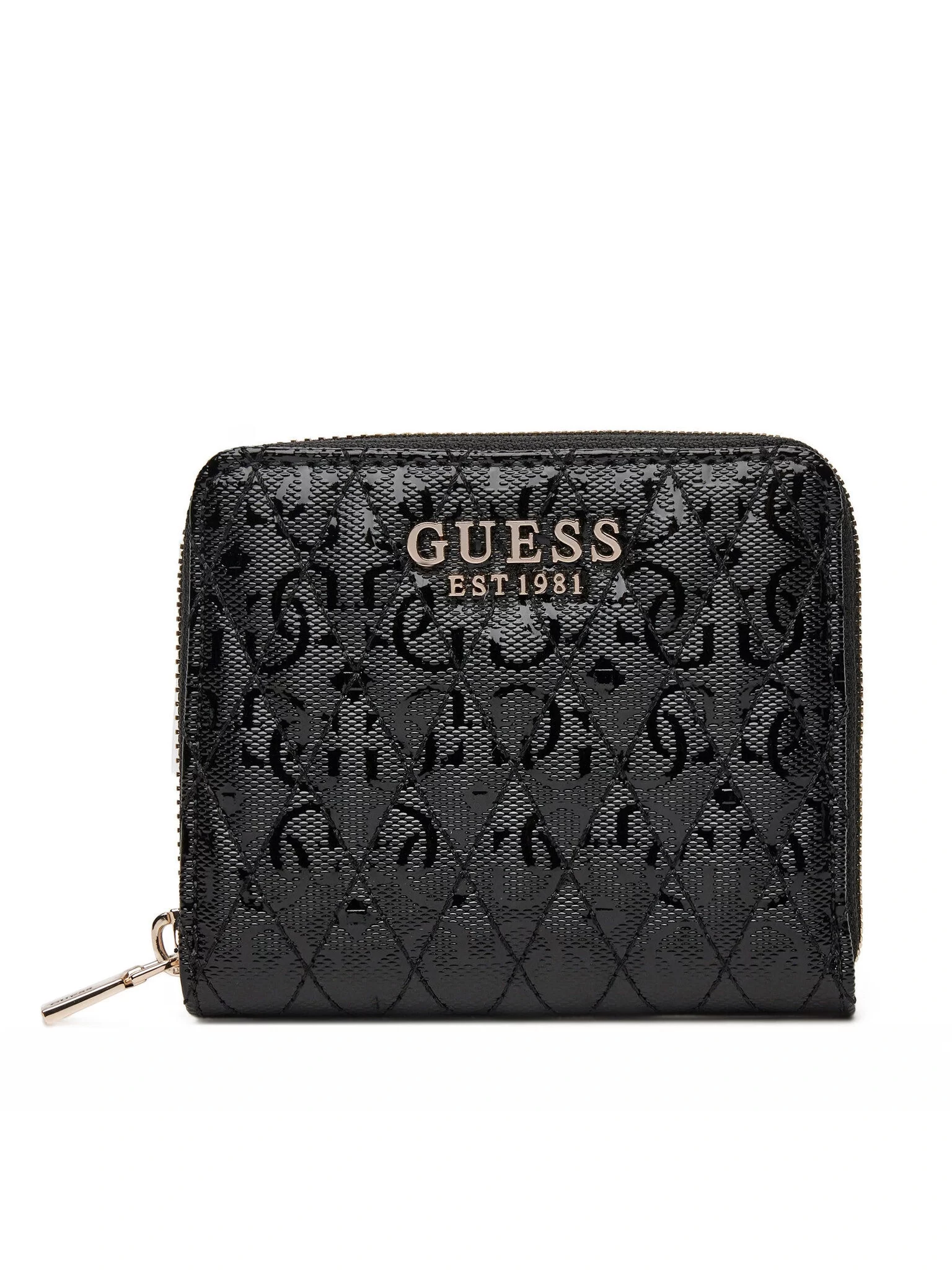 Guess Betula Slg Small Zıp Around Kadın Siyah Cüzdan SWGG9626137-BLA