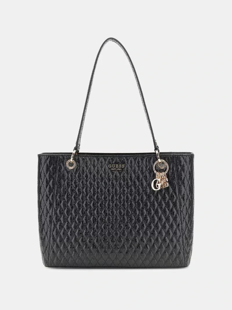 Guess Betula Noel Tote Kadın Siyah El Çantası HWGG9626250-BLA