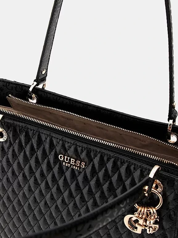 Guess Betula Noel Tote Kadın Siyah El Çantası HWGG9626250-BLA