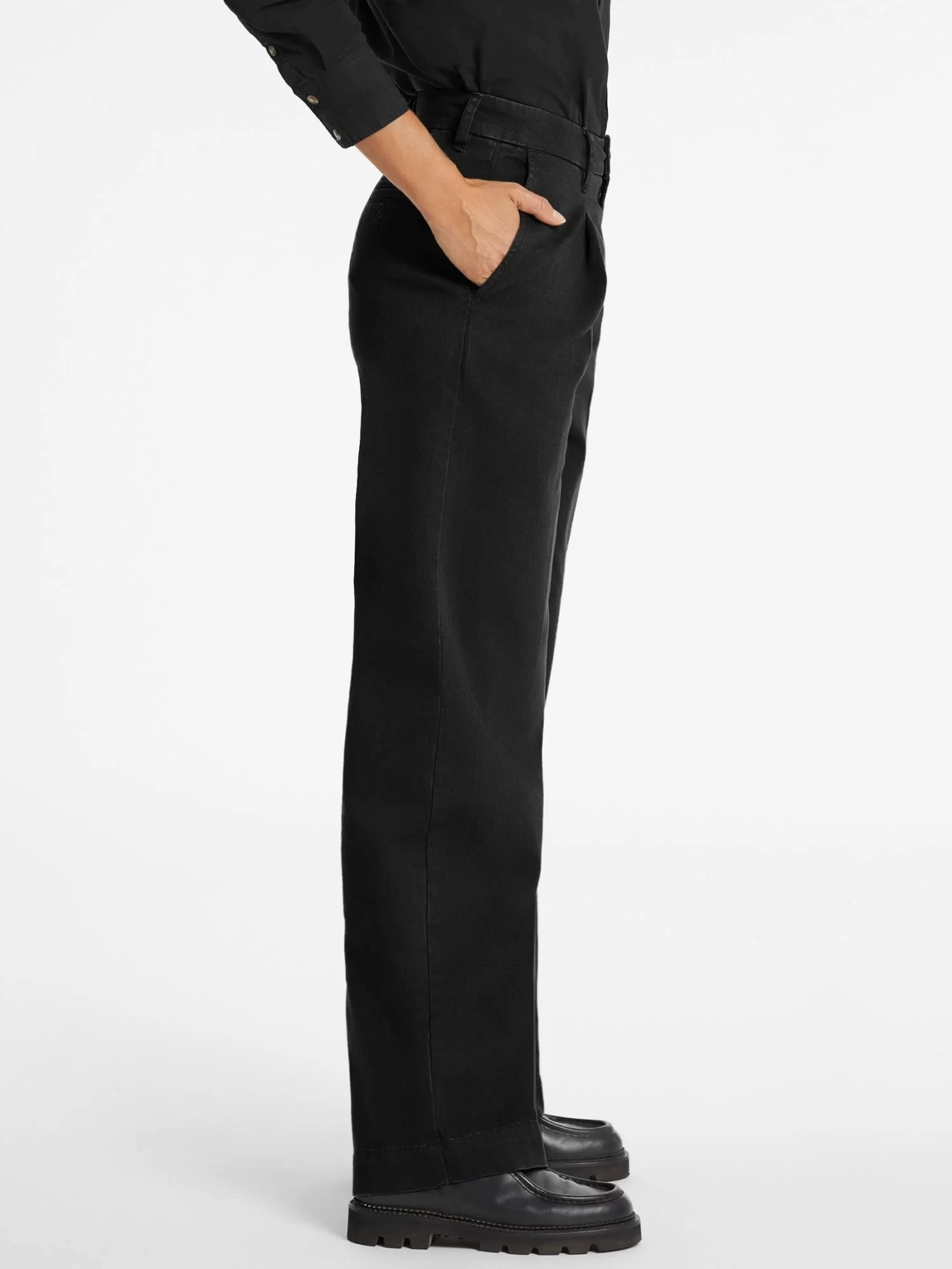 Guess jeans Gj Wıde Leg Trouser Kadın Siyah Pantolon W4BB44WGCV2-JBLK