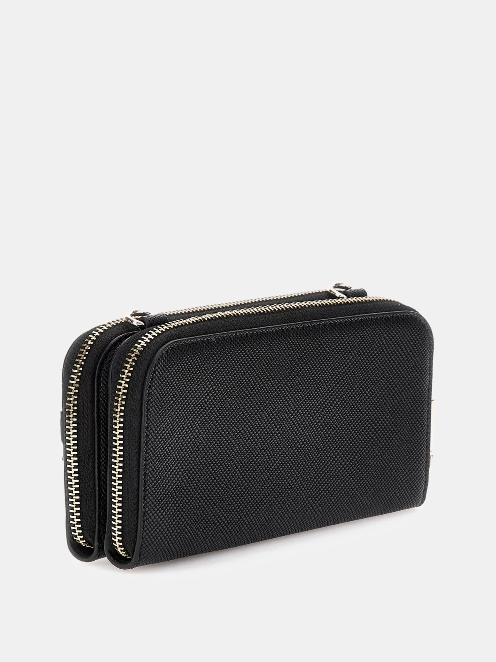 Guess Kadın Siyah Bramina  Çapraz Askılı Organizer Çanta